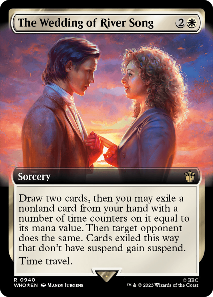 The Wedding of River Song (Extended Art) (Surge Foil) [Doctor Who] | Cracking-Singles