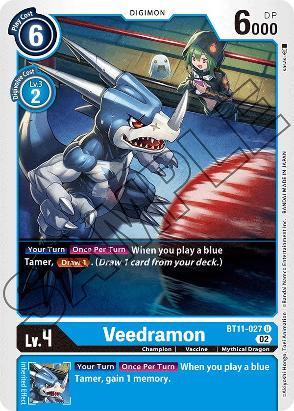 Veedramon [BT11-027] [Dimensional Phase] | Cracking-Singles