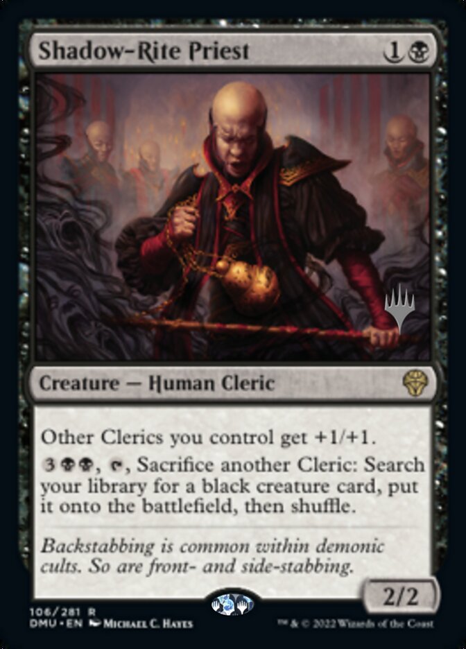 Shadow-Rite Priest (Promo Pack) [Dominaria United Promos] | Cracking-Singles