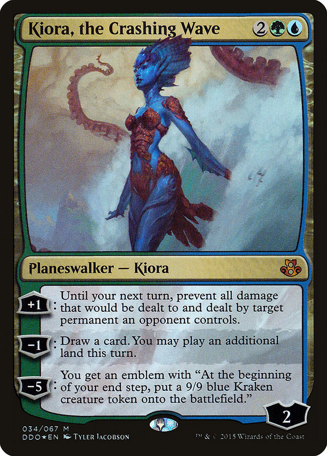 Kiora, the Crashing Wave [Duel Decks: Elspeth vs. Kiora] | Cracking-Singles