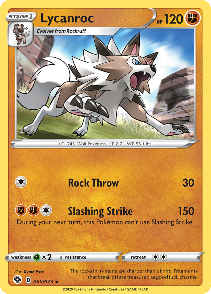 Lycanroc (030/073) [Sword & Shield: Champion's Path] | Cracking-Singles