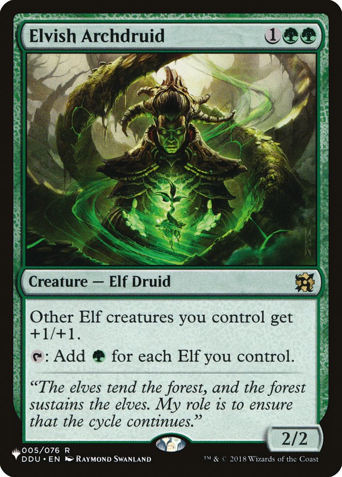 Elvish Archdruid [The List] | Cracking-Singles