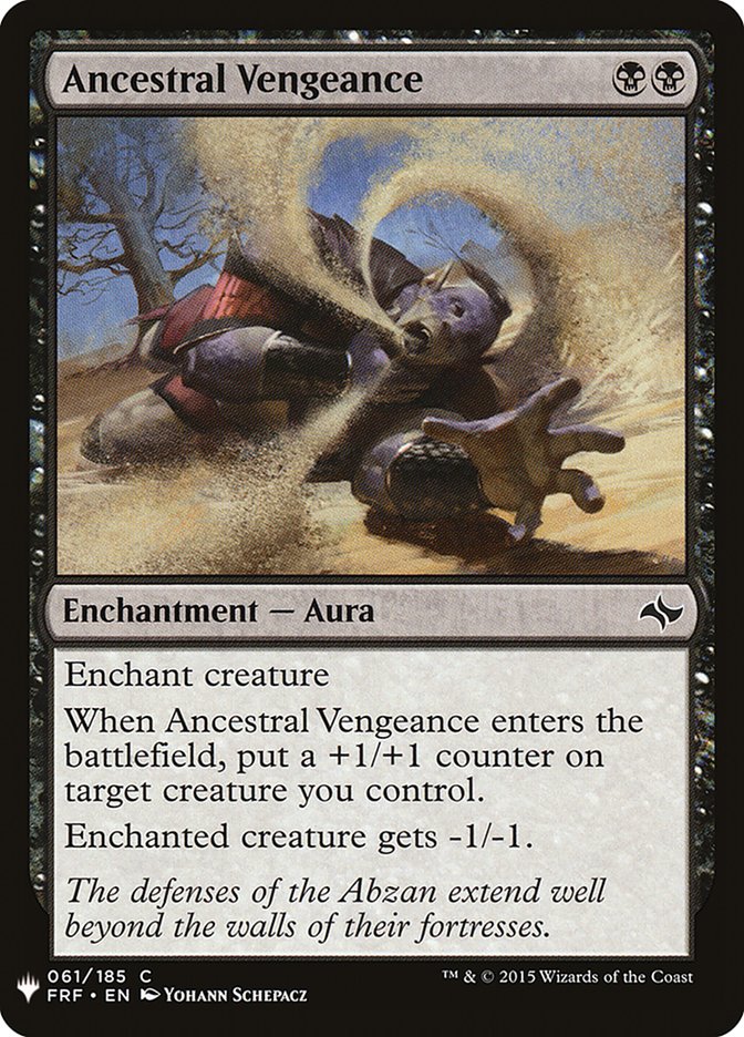 Ancestral Vengeance [Mystery Booster] | Cracking-Singles