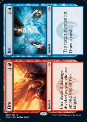 Fire // Ice (Foil Etched) [Modern Horizons 2] | Cracking-Singles