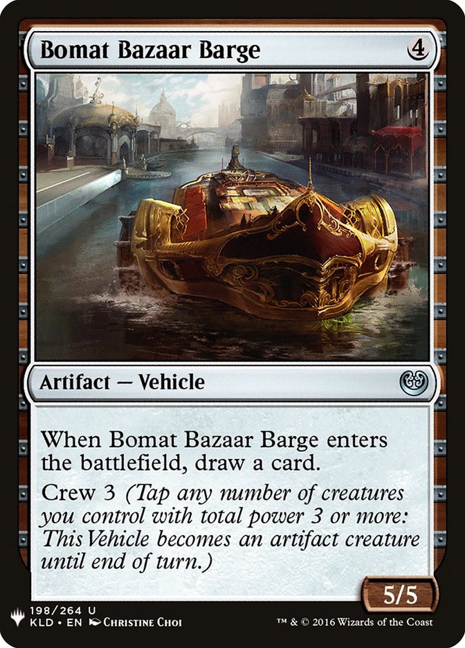 Bomat Bazaar Barge [Mystery Booster] | Cracking-Singles