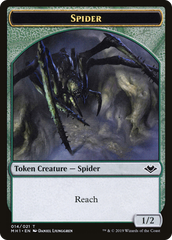 Shapeshifter // Spider Double-Sided Token [Modern Horizons Tokens] | Cracking-Singles