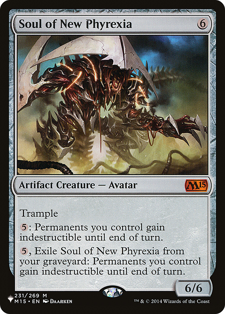 Soul of New Phyrexia [The List] | Cracking-Singles