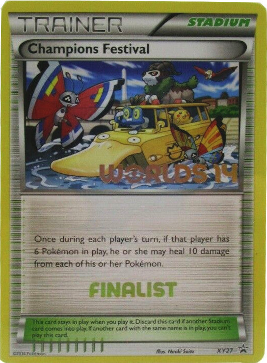 Champions Festival (XY27) (2014 Finalist) [XY: Black Star Promos] | Cracking-Singles