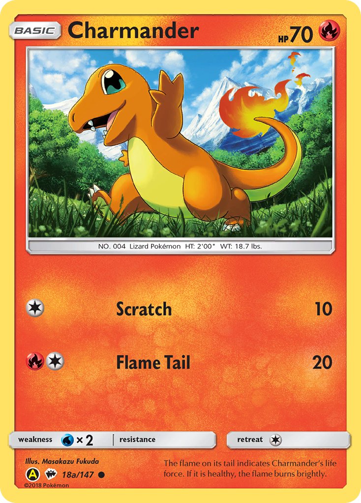 Charmander (18a/147) [Alternate Art Promos] | Cracking-Singles