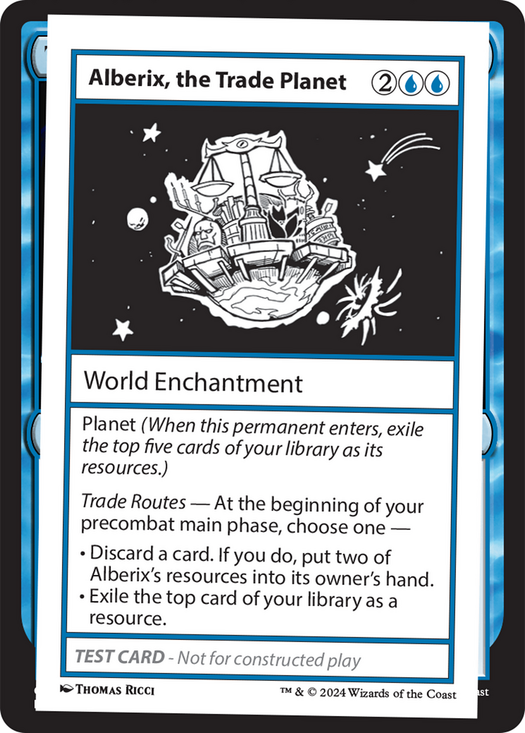 Alberix, the Trade Planet [Mystery Booster 2 Playtest Cards] | Cracking-Singles