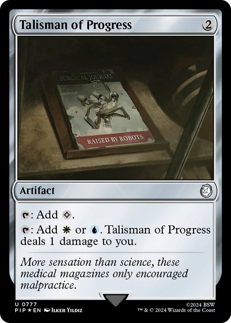 Talisman of Progress (Surge Foil) [Fallout] | Cracking-Singles