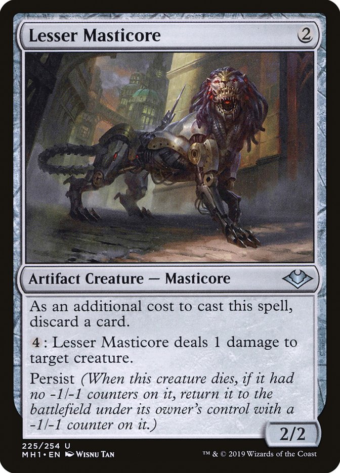 Lesser Masticore [Modern Horizons] | Cracking-Singles