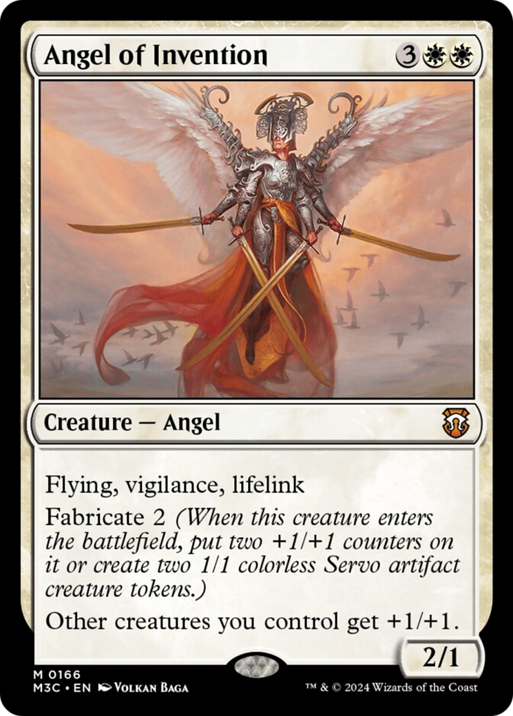 Angel of Invention (Ripple Foil) [Modern Horizons 3 Commander] | Cracking-Singles