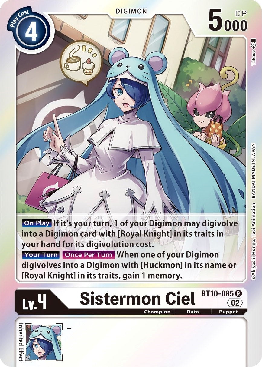 Sistermon Ciel [BT10-085] [Xros Encounter] | Cracking-Singles