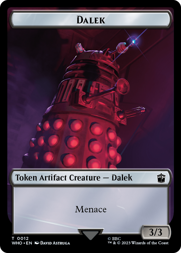 Dalek // Treasure (0031) Double-Sided Token [Doctor Who Tokens] | Cracking-Singles