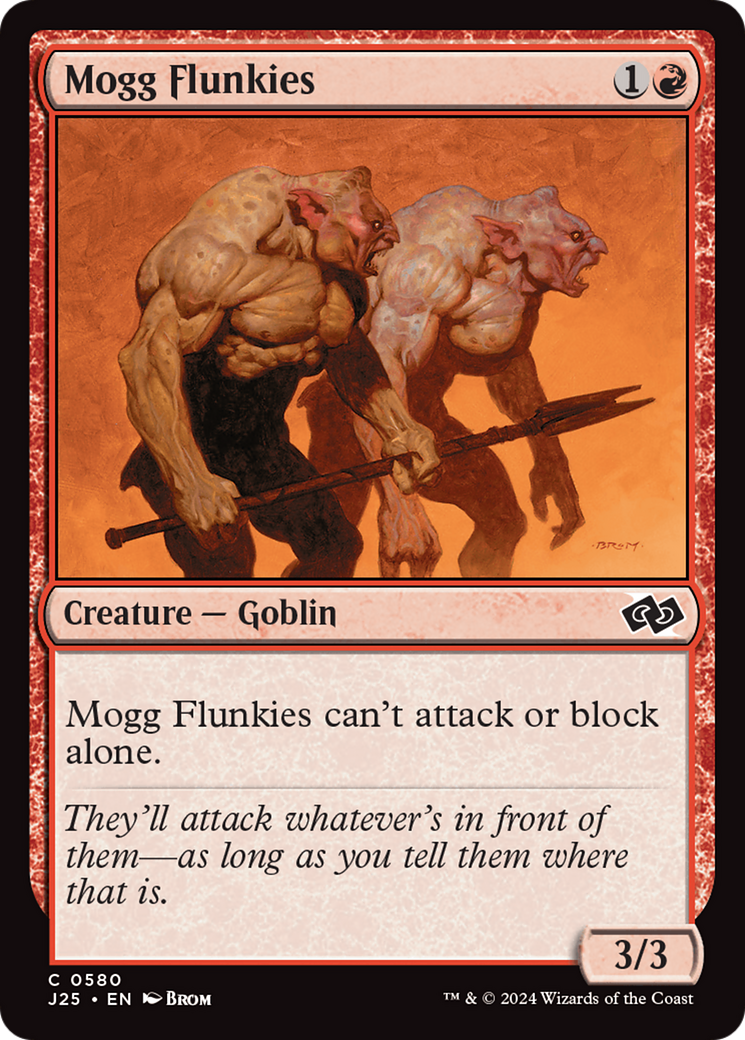 Mogg Flunkies [Foundations Jumpstart] | Cracking-Singles