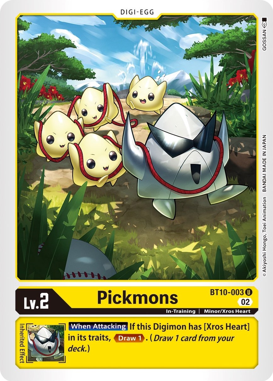 Pickmons [BT10-003] [Xros Encounter] | Cracking-Singles