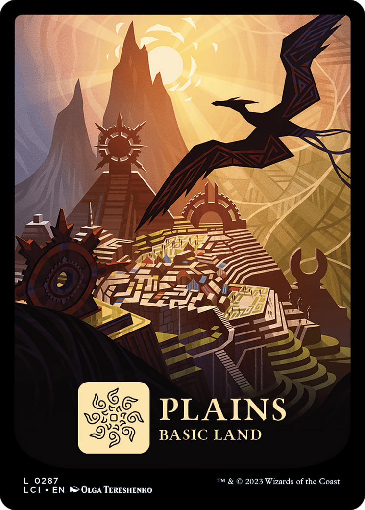 Plains (0287) [The Lost Caverns of Ixalan] | Cracking-Singles