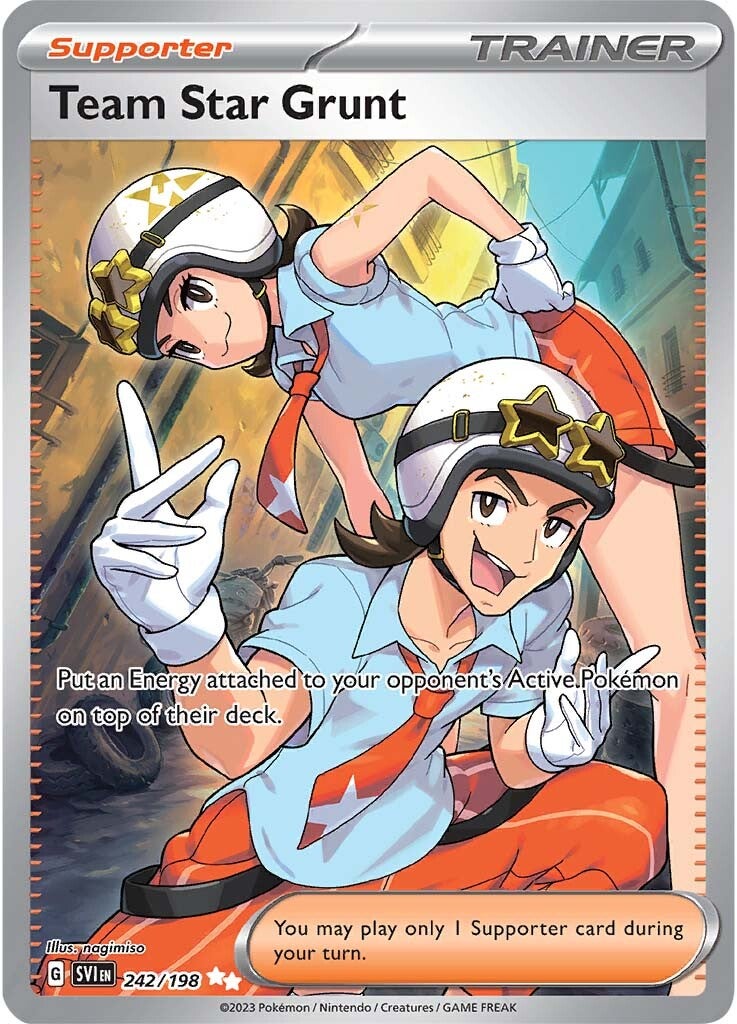 Team Star Grunt (242/198) [Scarlet & Violet: Base Set] | Cracking-Singles