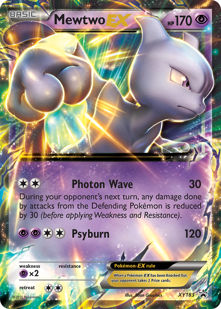 Mewtwo EX (XY183) [XY: Black Star Promos] | Cracking-Singles