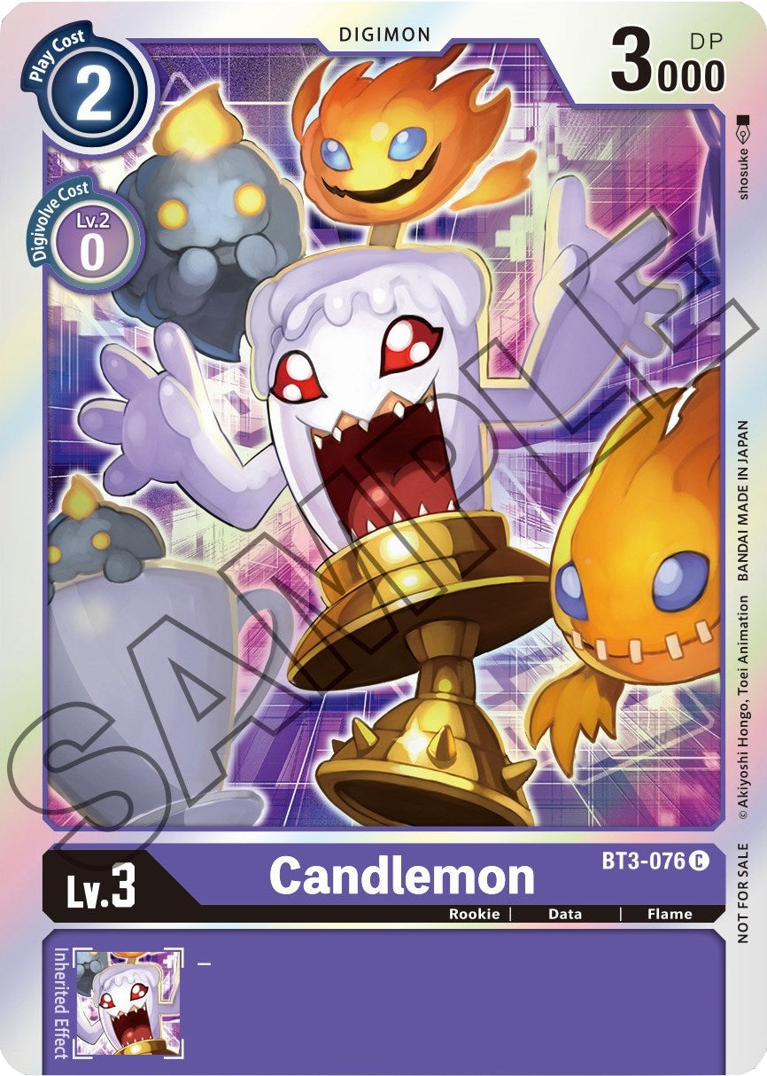 Candlemon [BT3-076] (Event Pack 1) [Release Special Booster Promos] | Cracking-Singles