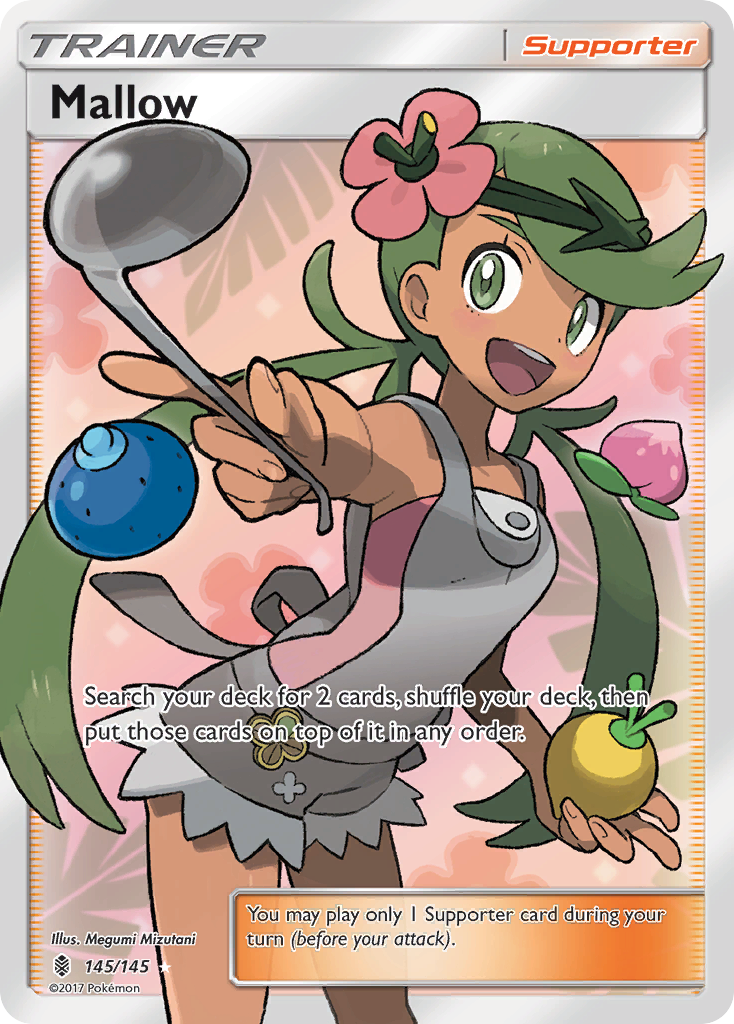 Mallow (145/145) [Sun & Moon: Guardians Rising] | Cracking-Singles