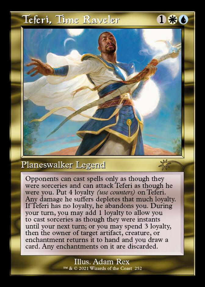 Teferi, Time Raveler (Retro) [Secret Lair Drop Series] | Cracking-Singles