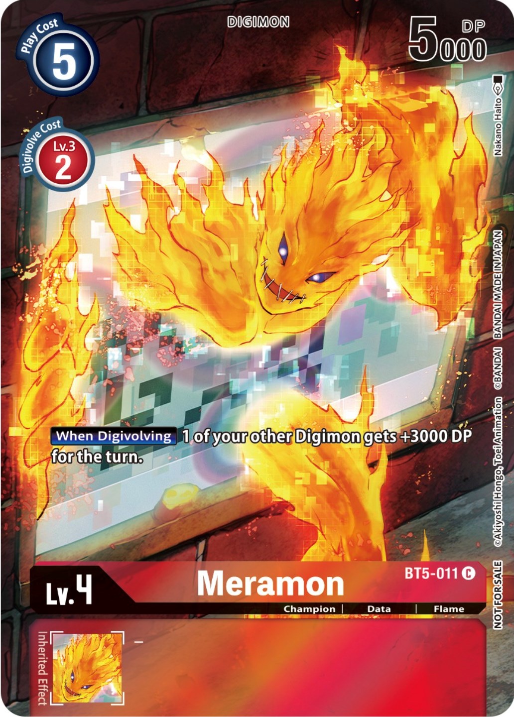 Meramon [BT5-011] (25th Special Memorial Pack) [Battle of Omni Promos] | Cracking-Singles