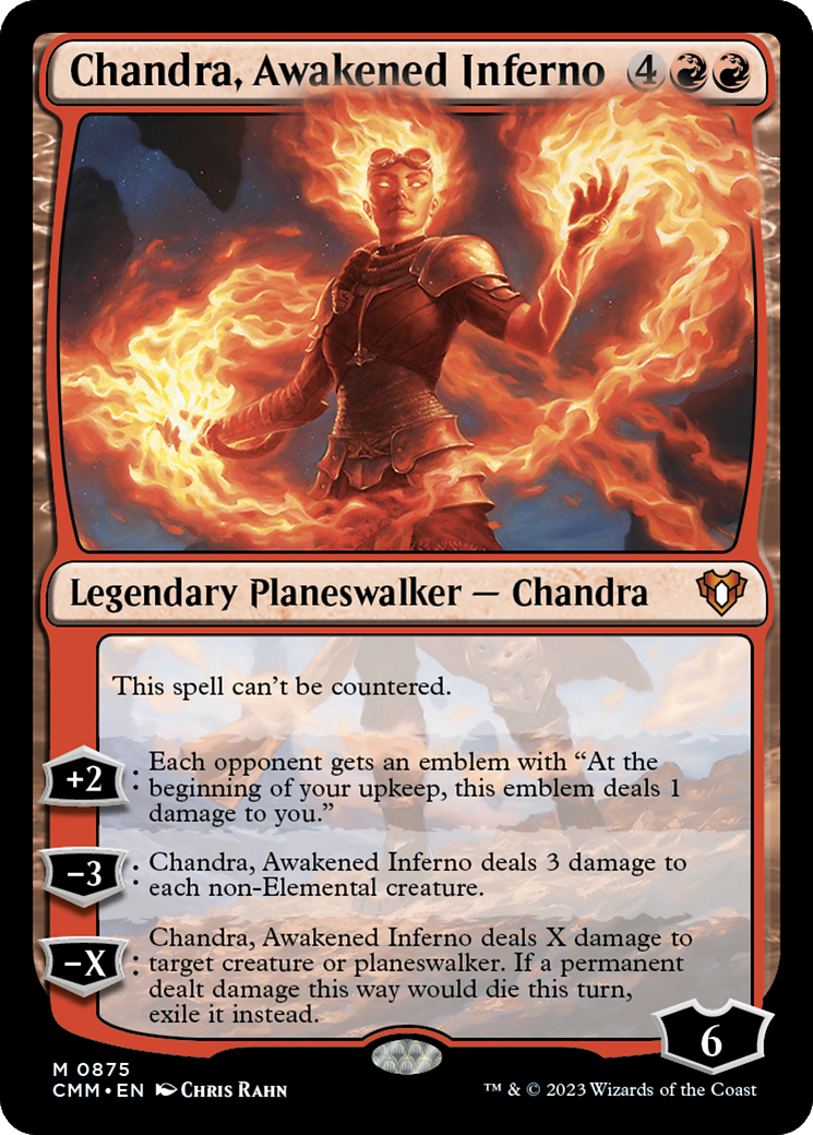 Chandra, Awakened Inferno [Commander Masters] | Cracking-Singles