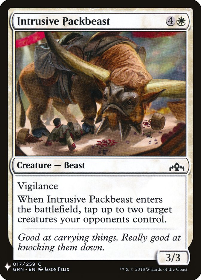 Intrusive Packbeast [Mystery Booster] | Cracking-Singles