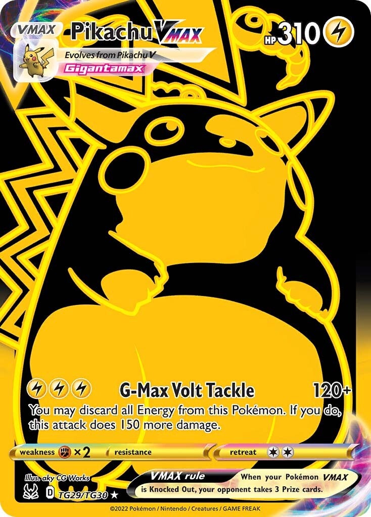 Pikachu VMAX (TG29/TG30) [Sword & Shield: Lost Origin] | Cracking-Singles