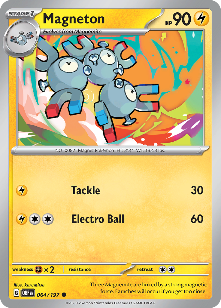 Magneton (064/197) [Scarlet & Violet: Obsidian Flames] | Cracking-Singles