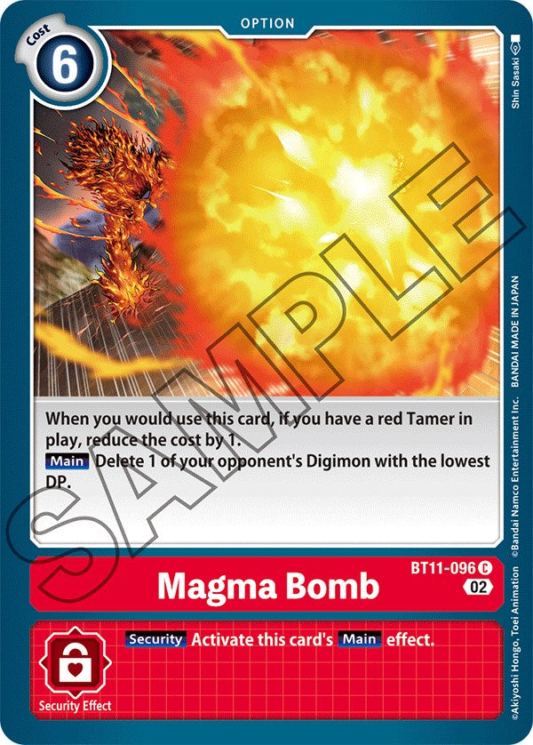 Magma Bomb [BT11-096] [Dimensional Phase] | Cracking-Singles