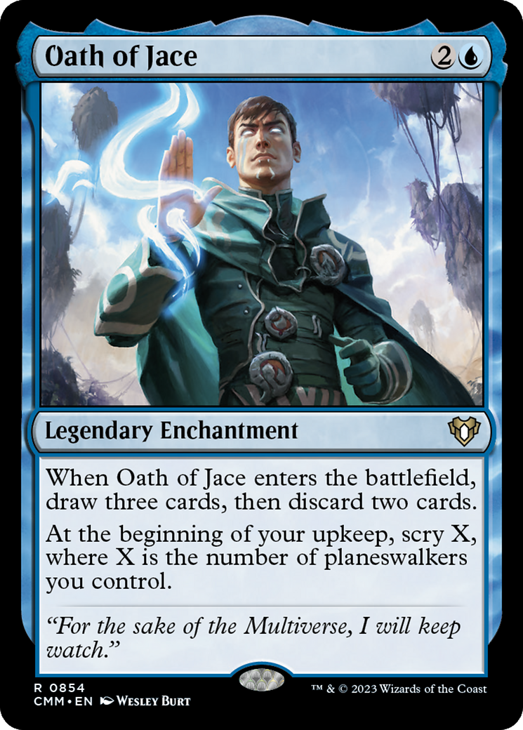 Oath of Jace [Commander Masters] | Cracking-Singles