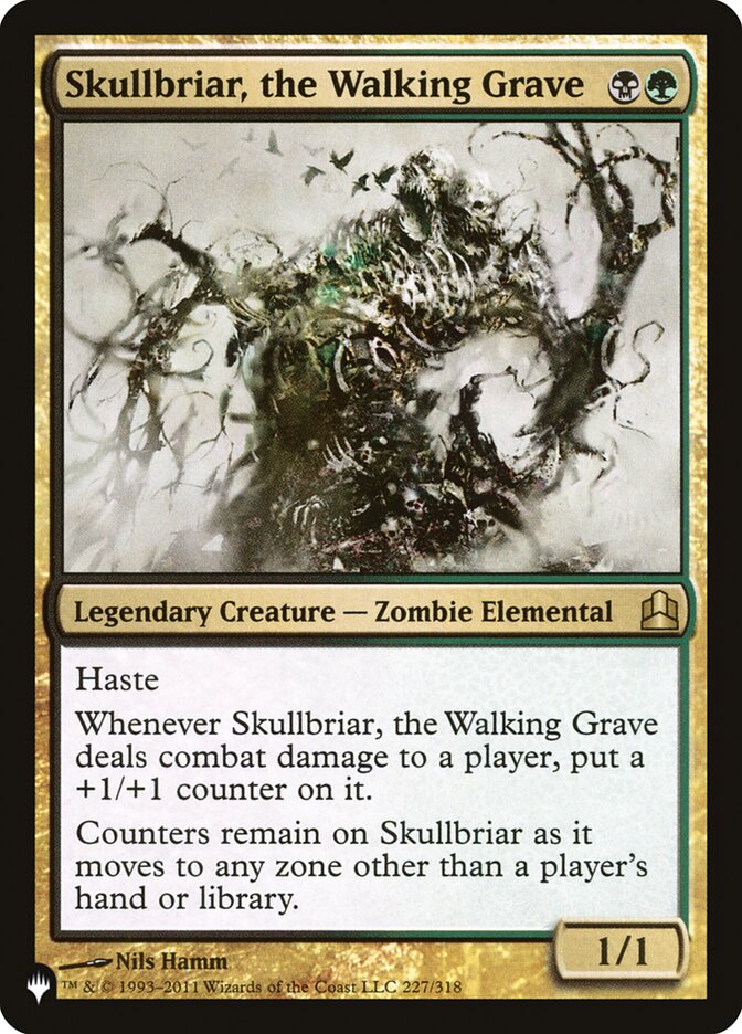 Skullbriar, the Walking Grave [The List] | Cracking-Singles