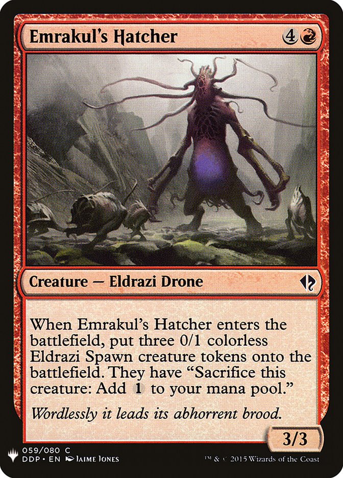 Emrakul's Hatcher [Mystery Booster] | Cracking-Singles