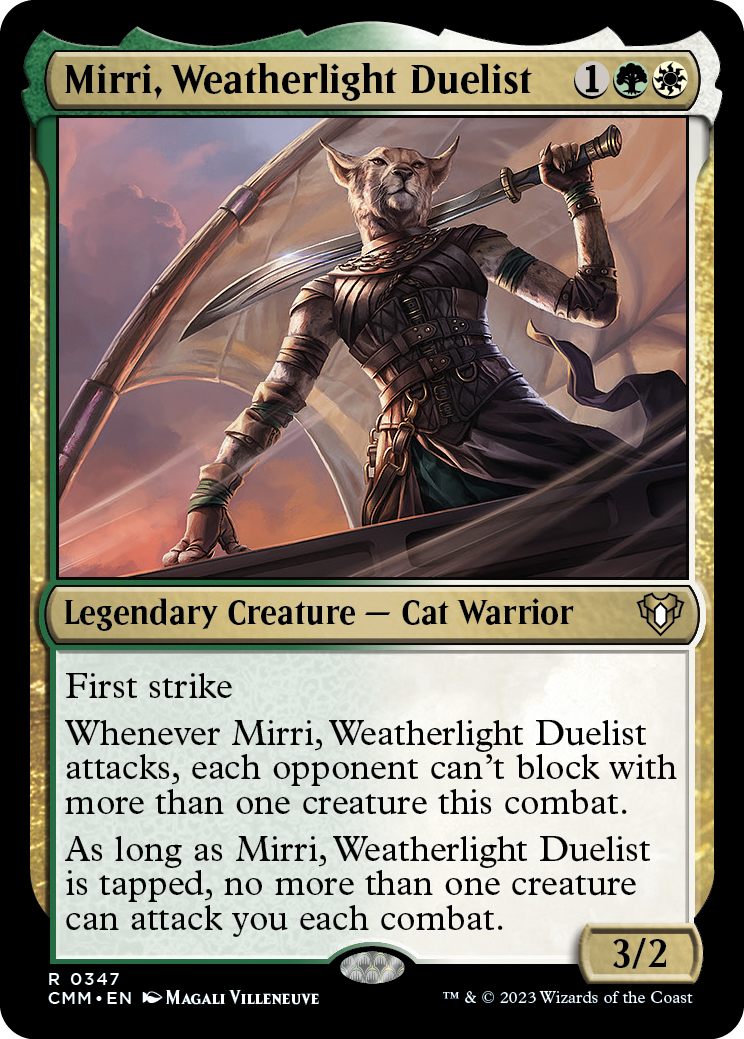 Mirri, Weatherlight Duelist [Commander Masters] | Cracking-Singles