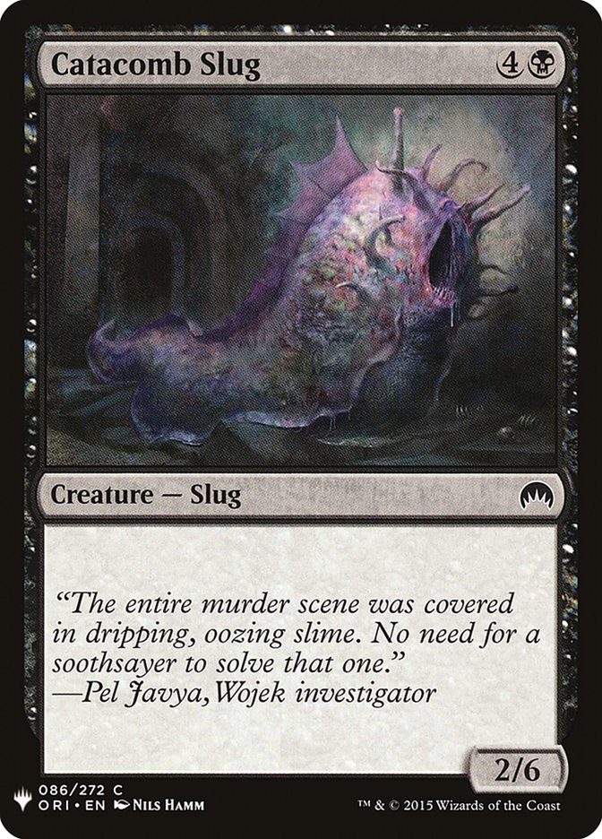 Catacomb Slug [Mystery Booster] | Cracking-Singles