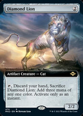 Diamond Lion (Extended Art) [Modern Horizons 2] | Cracking-Singles