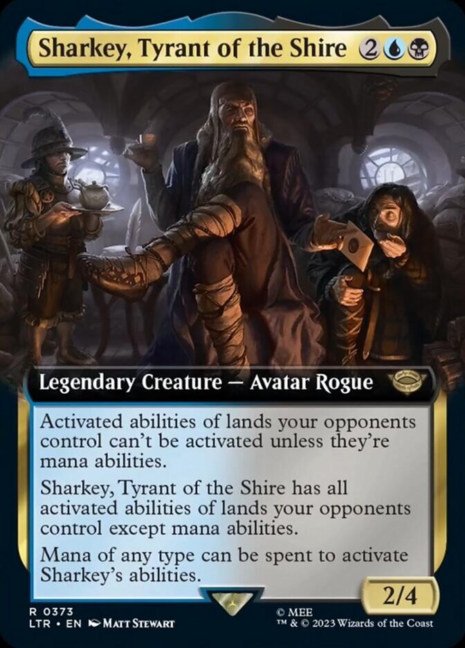 Sharkey, Tyrant of the Shire (Extended Art) [The Lord of the Rings: Tales of Middle-Earth] | Cracking-Singles