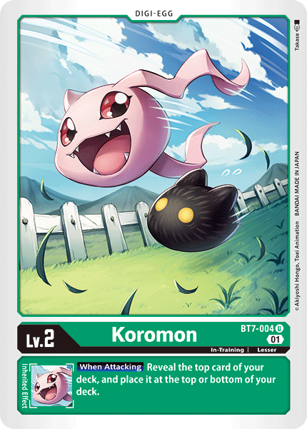 Koromon [BT7-004] [Next Adventure] | Cracking-Singles