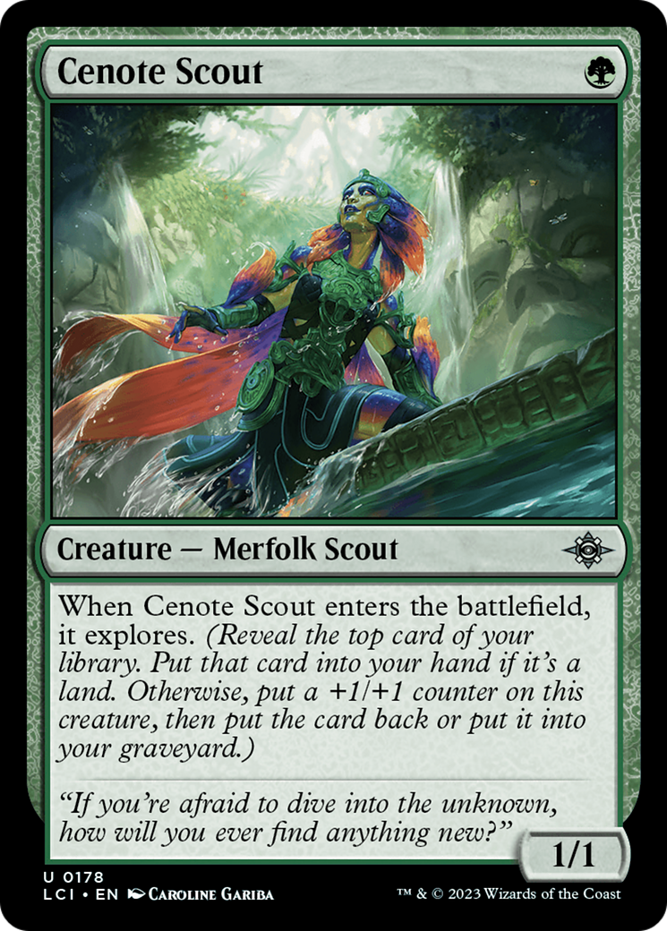 Cenote Scout [The Lost Caverns of Ixalan] | Cracking-Singles