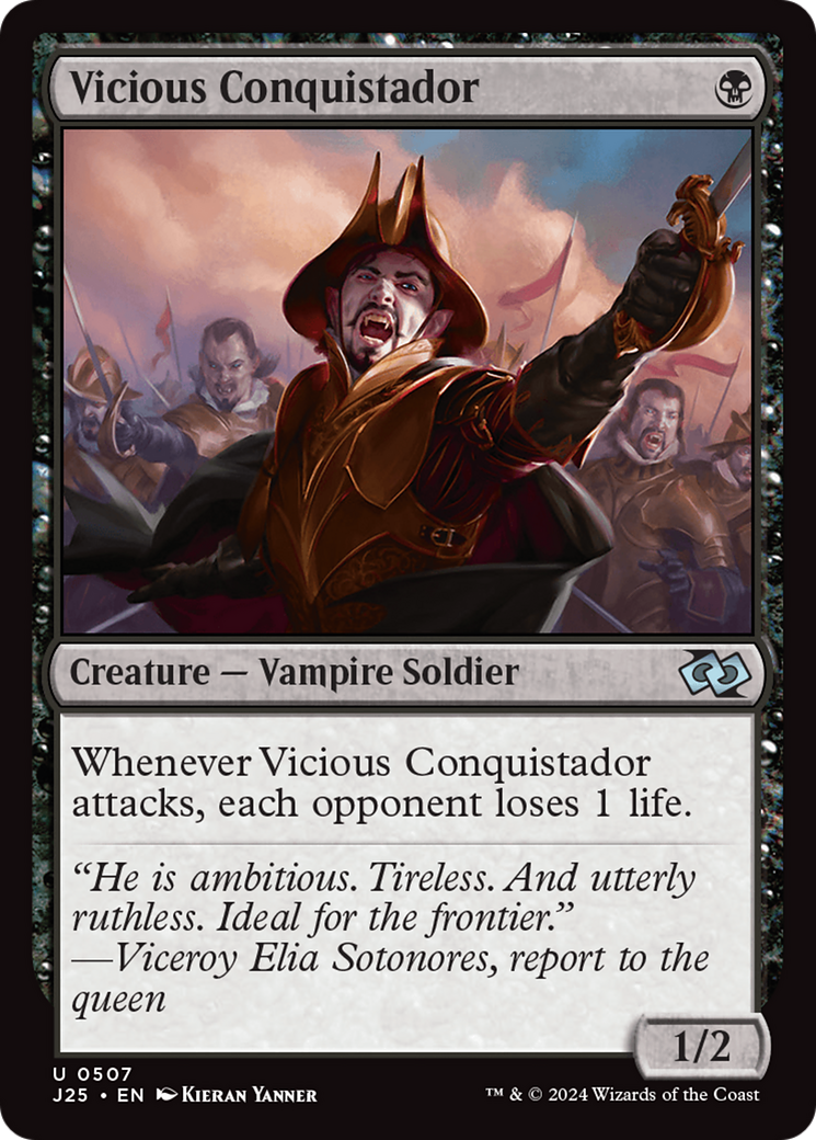 Vicious Conquistador [Foundations Jumpstart] | Cracking-Singles