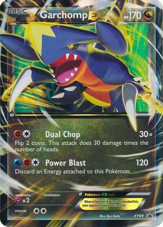 Garchomp EX (XY09) (Jumbo Card) [XY: Black Star Promos] | Cracking-Singles