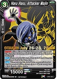 Haru Haru, Attacker Majin (OTAKON 2019) (BT3-120_PR) [Promotion Cards] | Cracking-Singles