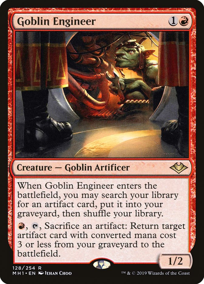 Goblin Engineer [Modern Horizons] | Cracking-Singles