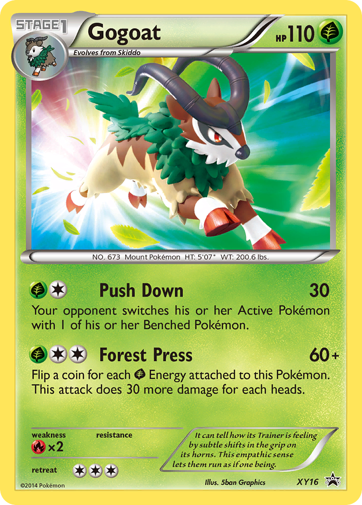 Gogoat (XY16) [XY: Black Star Promos] | Cracking-Singles