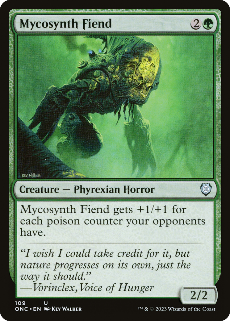 Mycosynth Fiend [Phyrexia: All Will Be One Commander] | Cracking-Singles