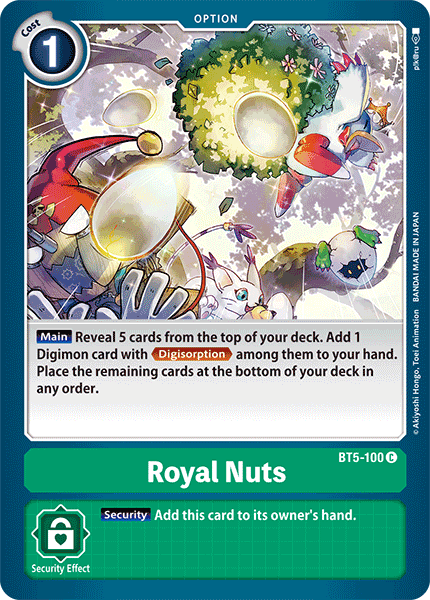 Royal Nuts [BT5-100] [Battle of Omni] | Cracking-Singles