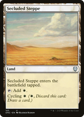 Secluded Steppe [Phyrexia: All Will Be One Commander] | Cracking-Singles